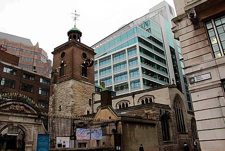 St Olave Hart Street - Exterior View